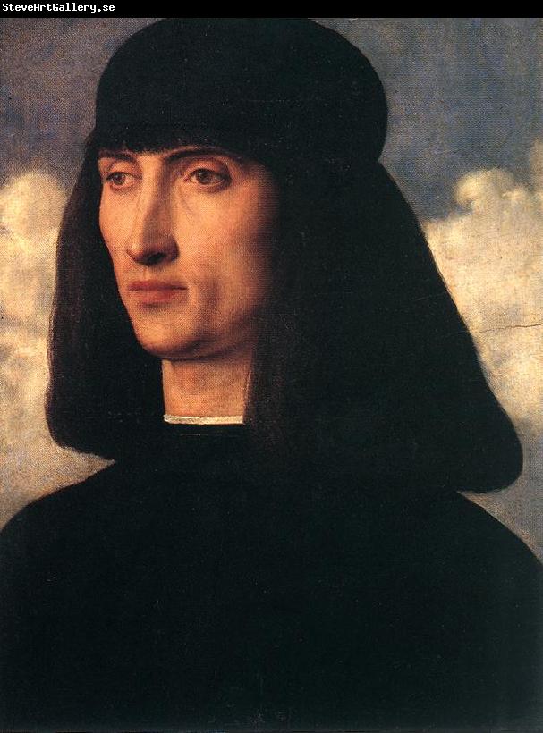 BELLINI, Giovanni Portrait of a Young Man  68lkj